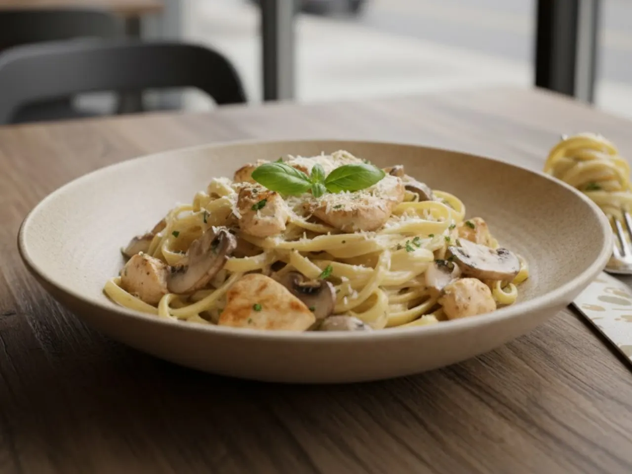 Champignons Pasta