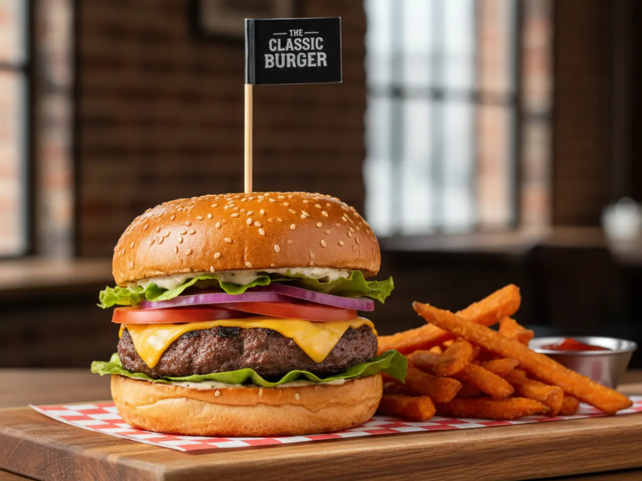 Cheeseburger Single