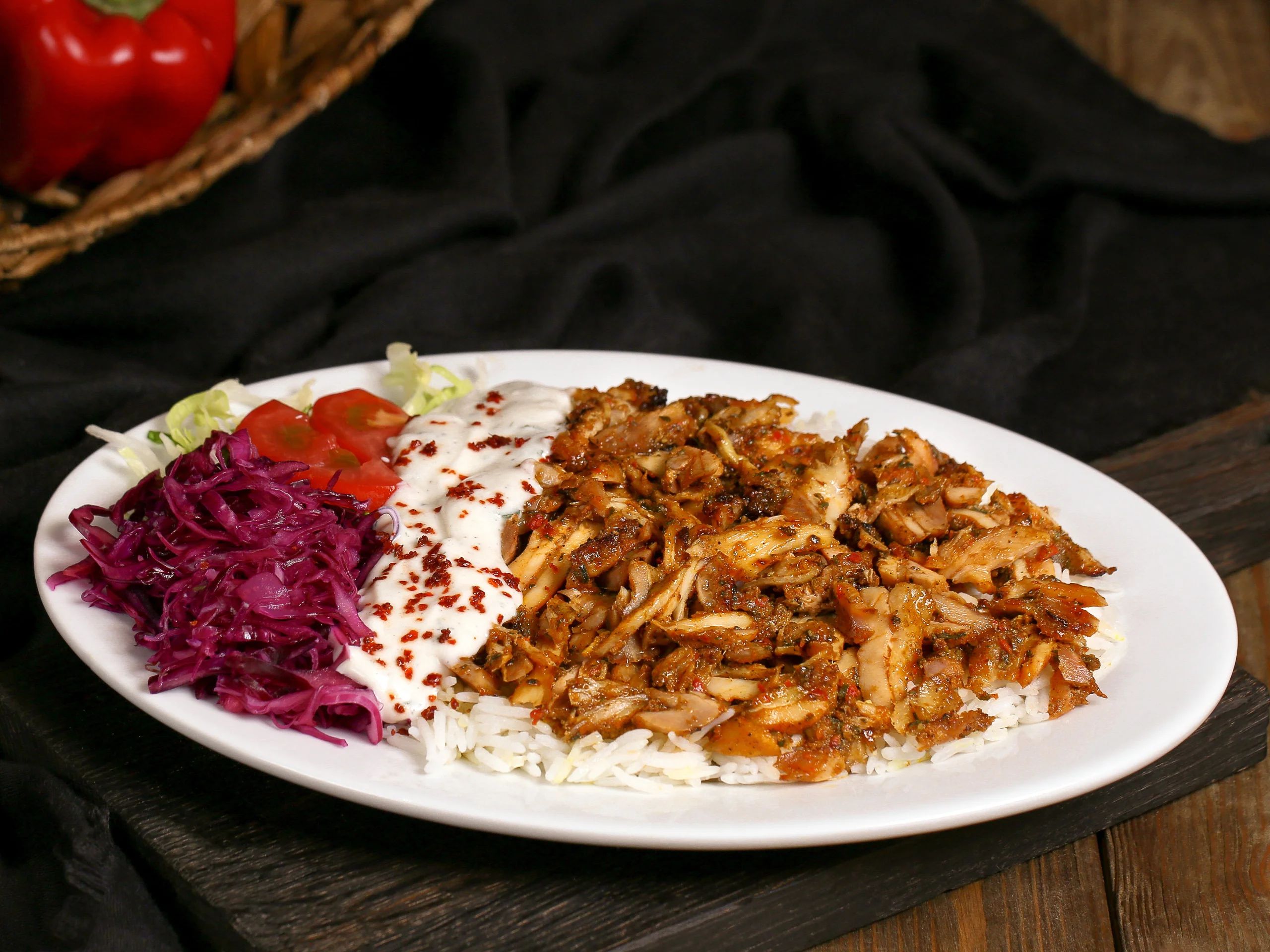 Drehspieß Teller