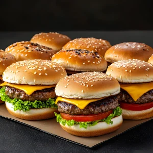 Mini cheeseburger