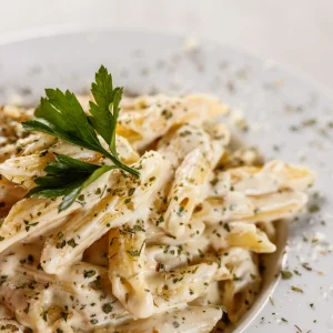 Pasta with four cheeses