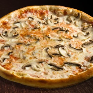 Funghi pizza with mushrooms
