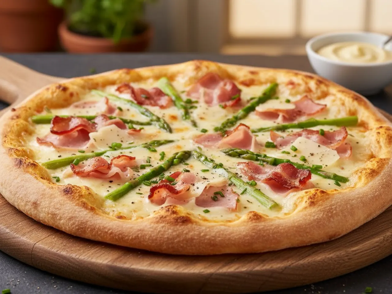 Pizza Hollandaise