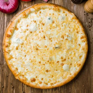 Four cheese pizza