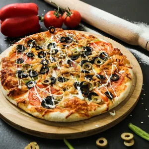 Roma-style pizza