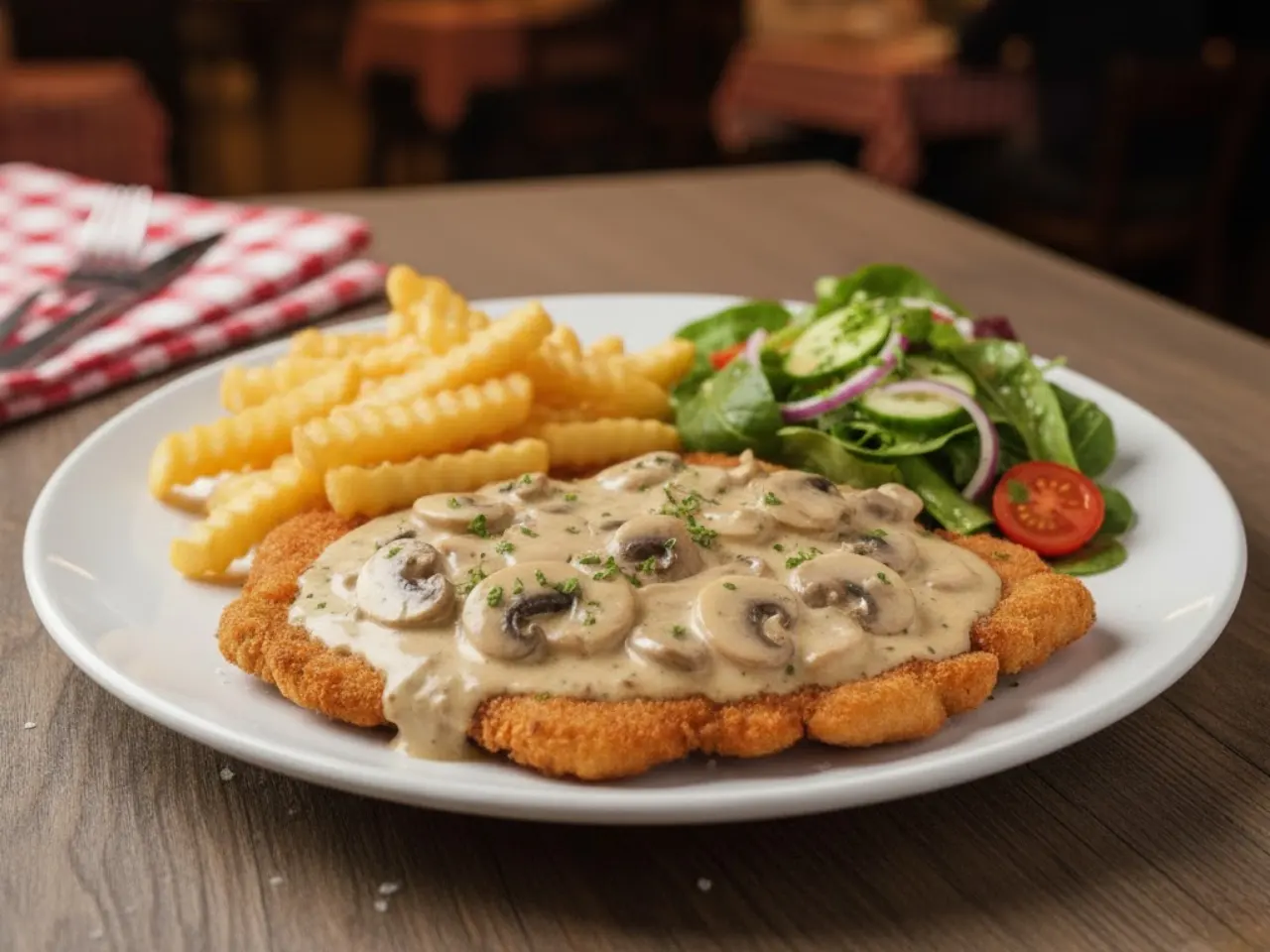 Rahm Schnitzel