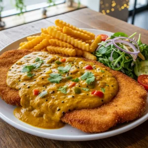 Laziza style schnitzel