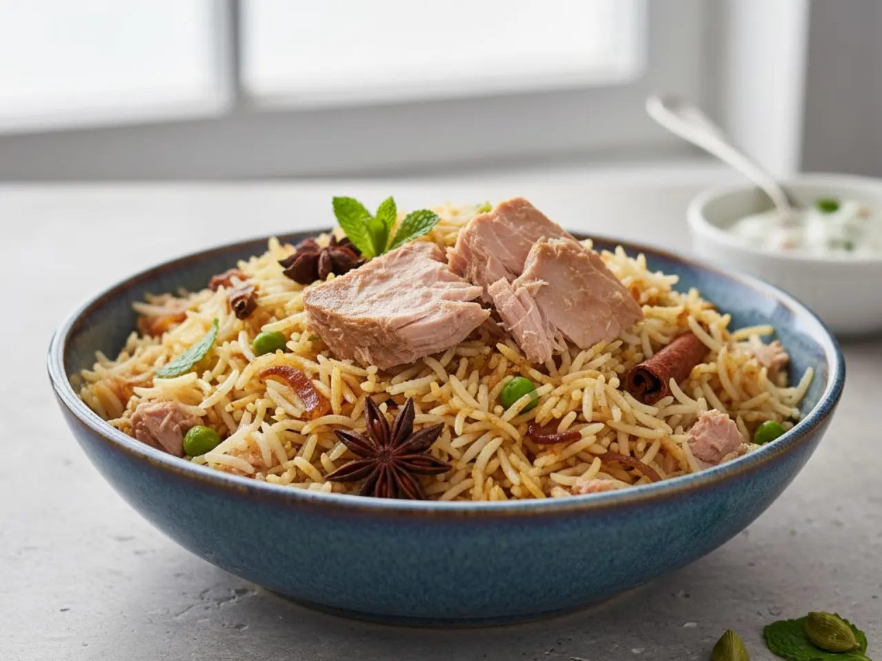 Thunfisch Biryani