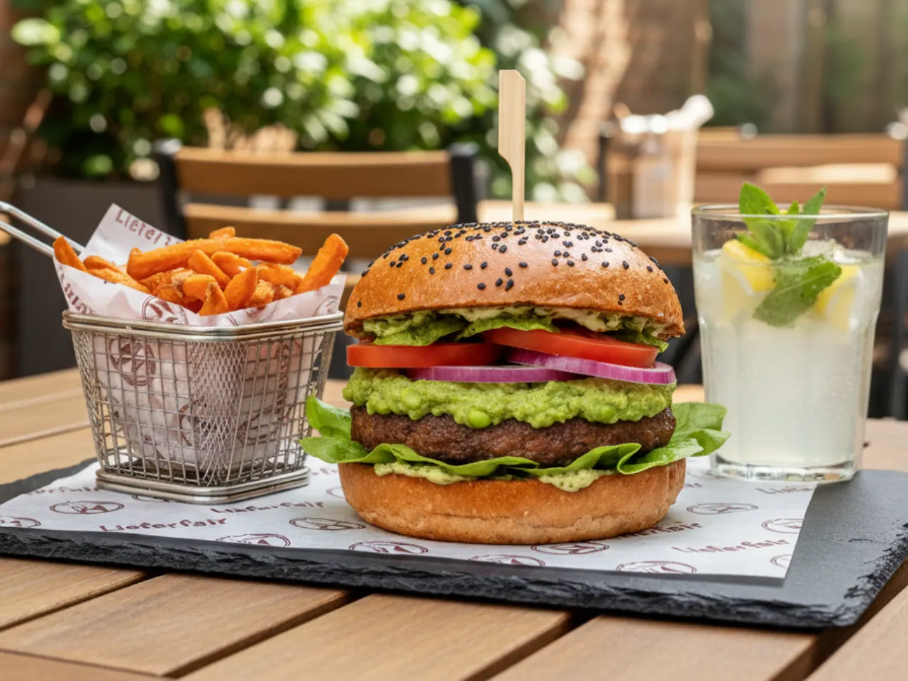 Vegetarischer Burger