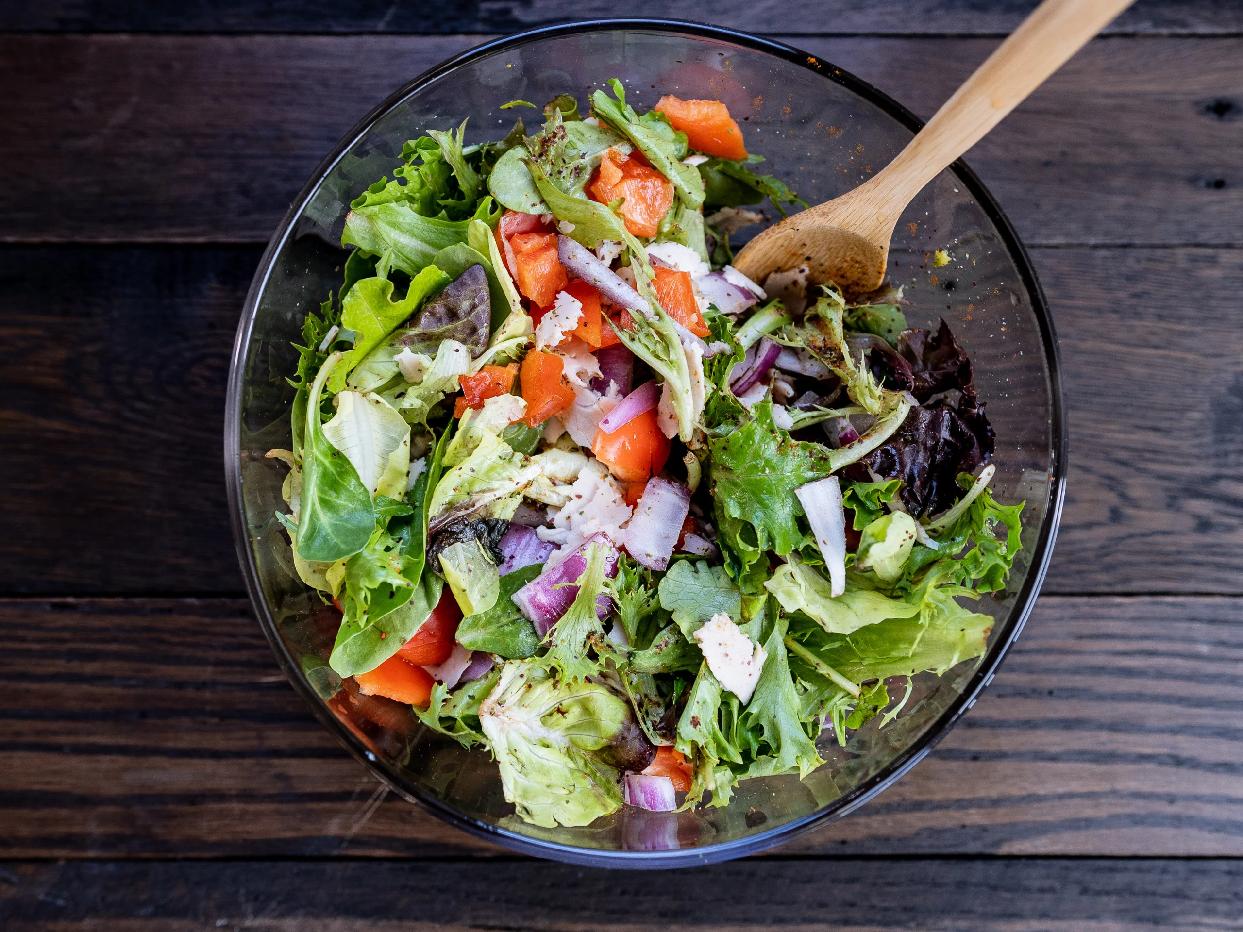 Vegetarischer Salat