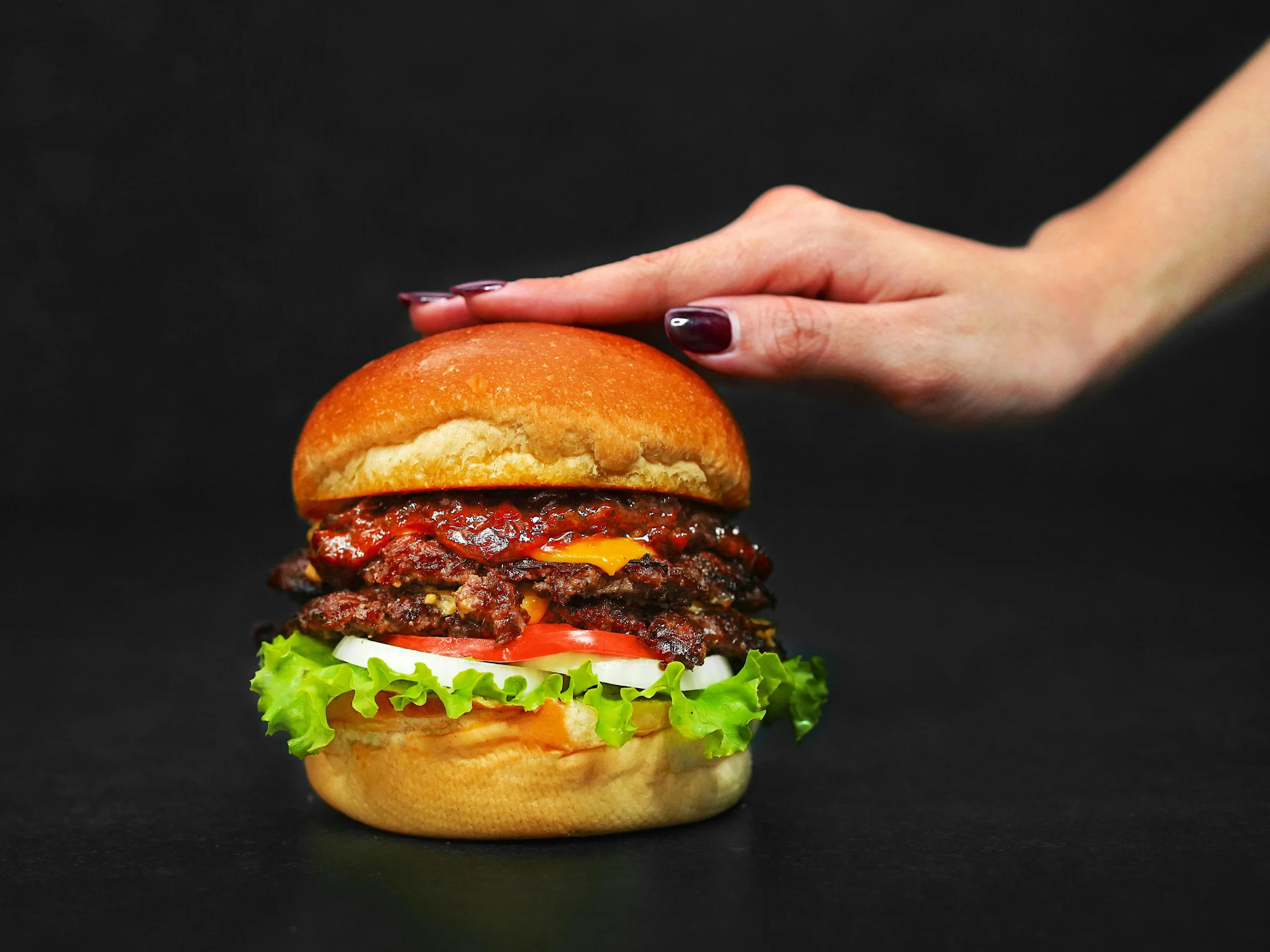 XXL Chicken Cheeseburger